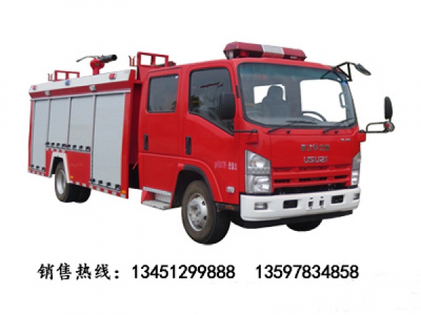 五十鈴單橋5噸水罐(泡沫)消防車(國五)